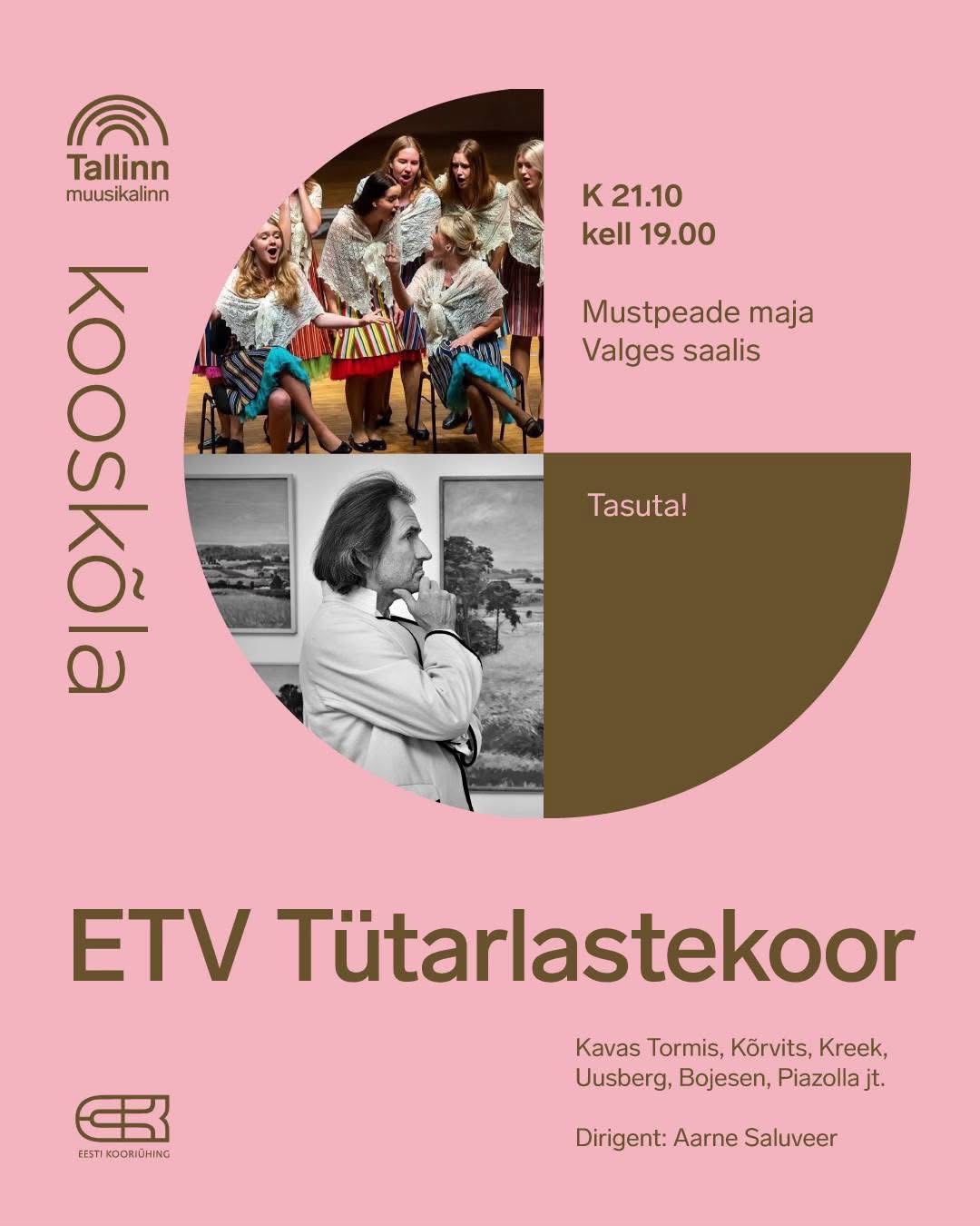 ETV tütarlastekoori täispikk kontsert